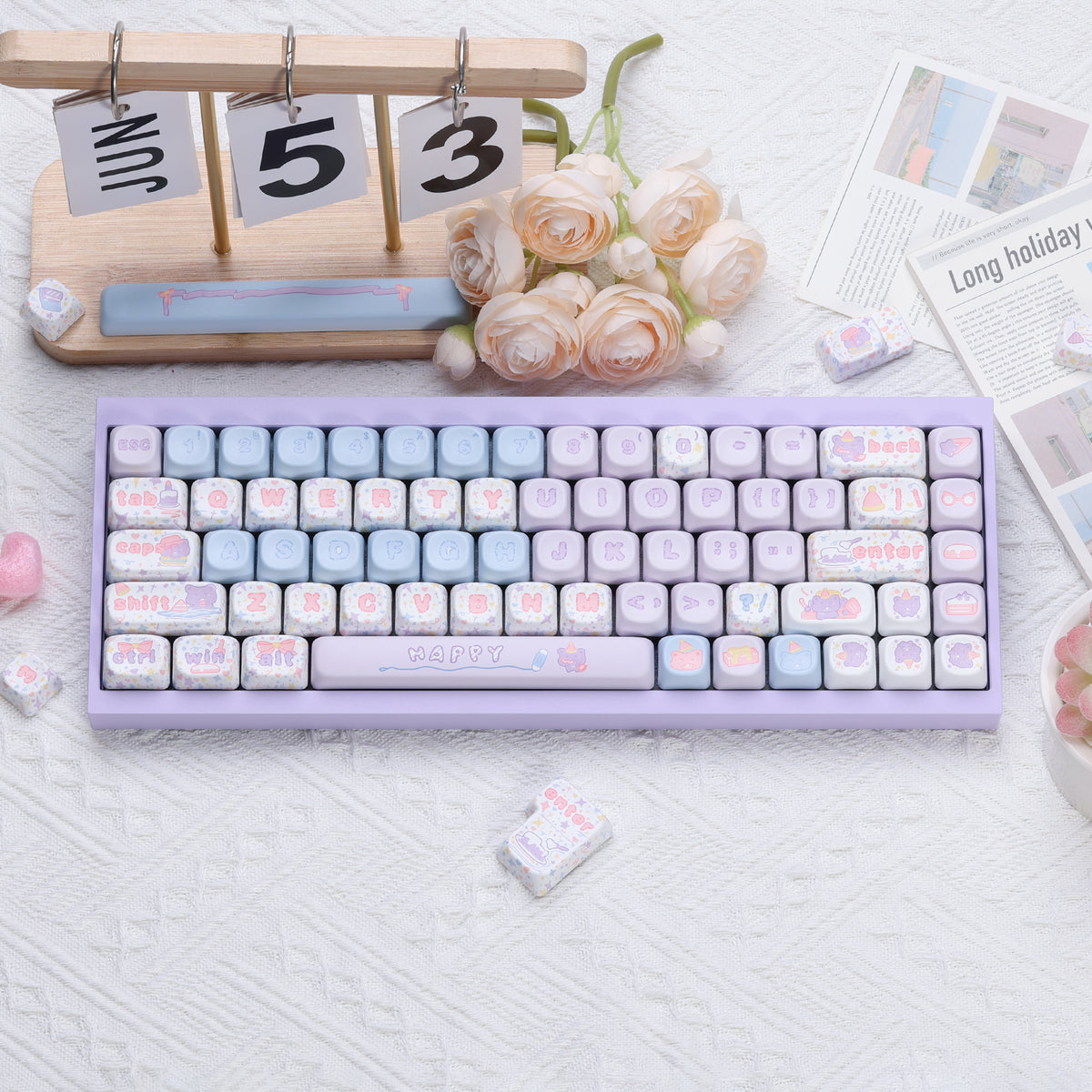 Birthday Celebration MOA Profile Keycaps Set