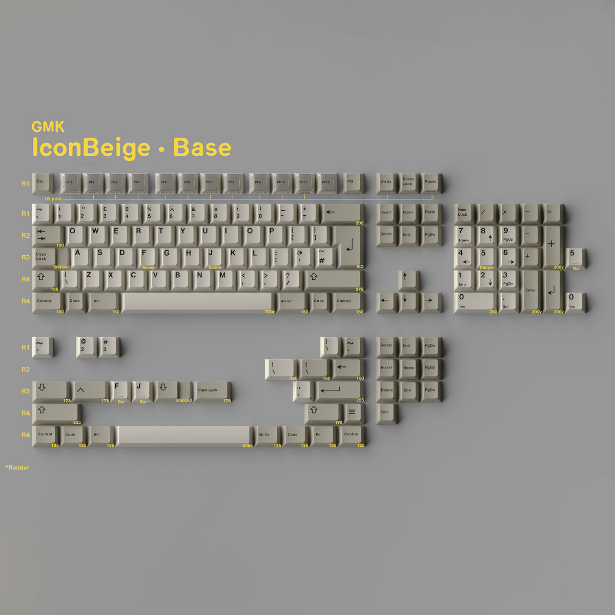 GMK CYL アイコンベージュ