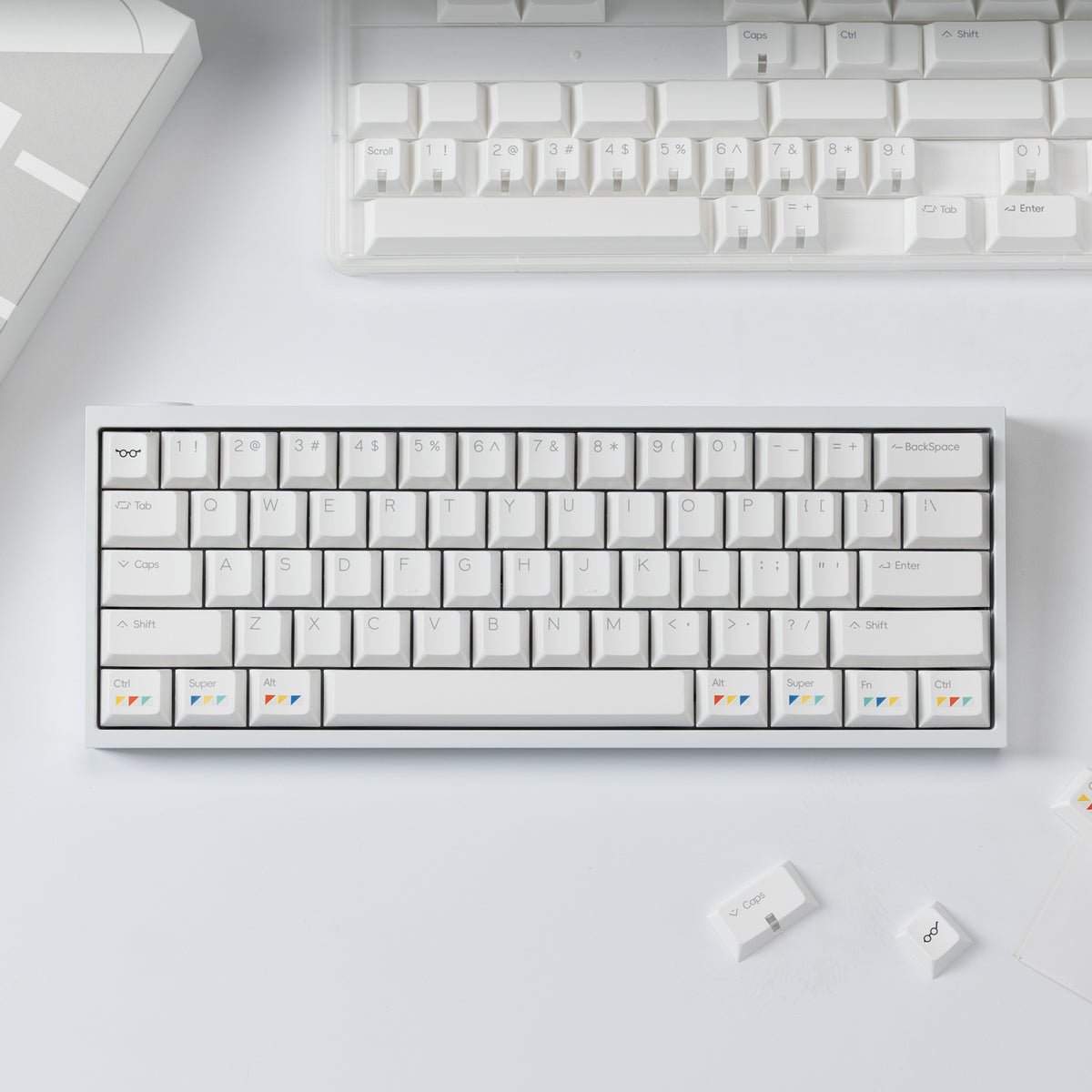 Ready to use Tofu60 Redux V2 MX Hotswap version with PBTfans Clarvoy
