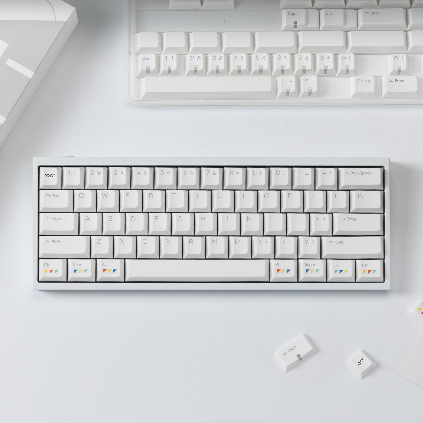PBTfans Purpolch R3を装着したTofu60 Reduxの完成形です。