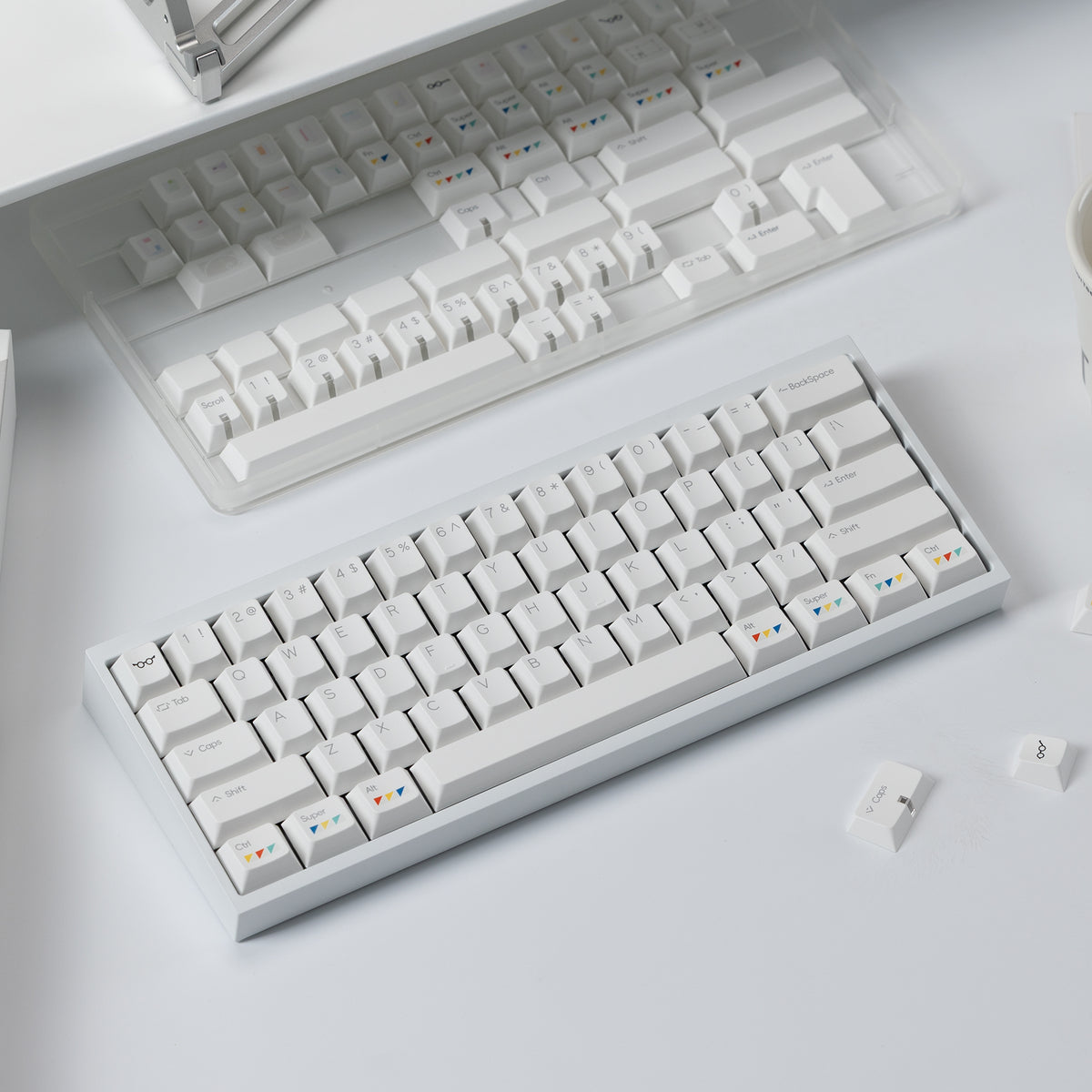 Ready to use Tofu Redux V2 HE Magnetic Gaming Keyboard with PBTfans Clarvoy