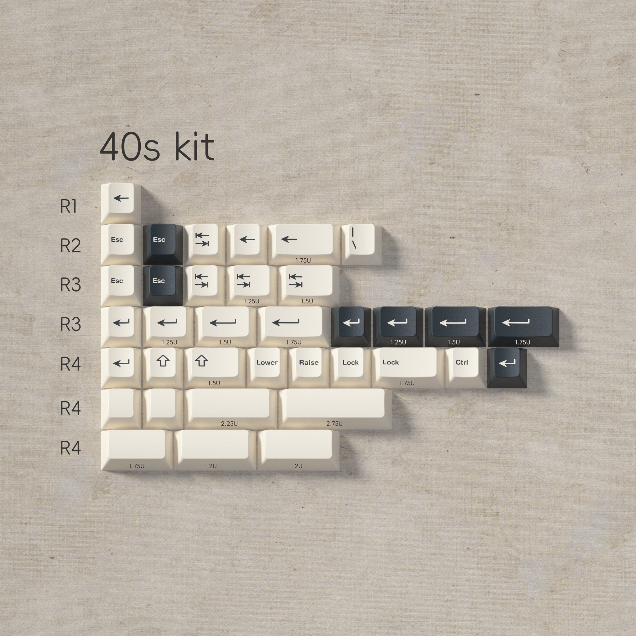 キーボード PBTfans Origami Base+novelty+spacebar+40 PBTfans Origami – KBDfans® Mechanical Keyboards Store