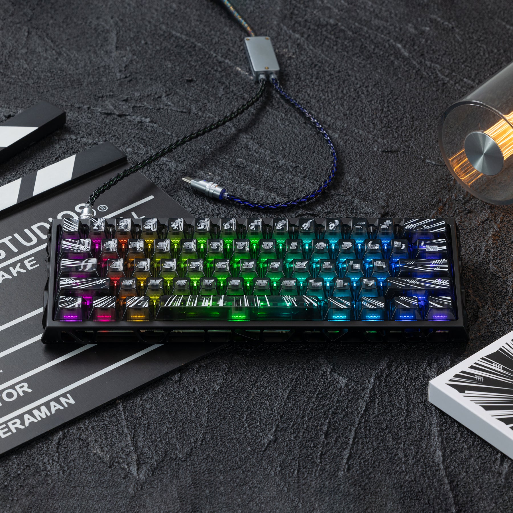 Holy60 HE Magnetic Gaming Keyboard with PBTfans Flash