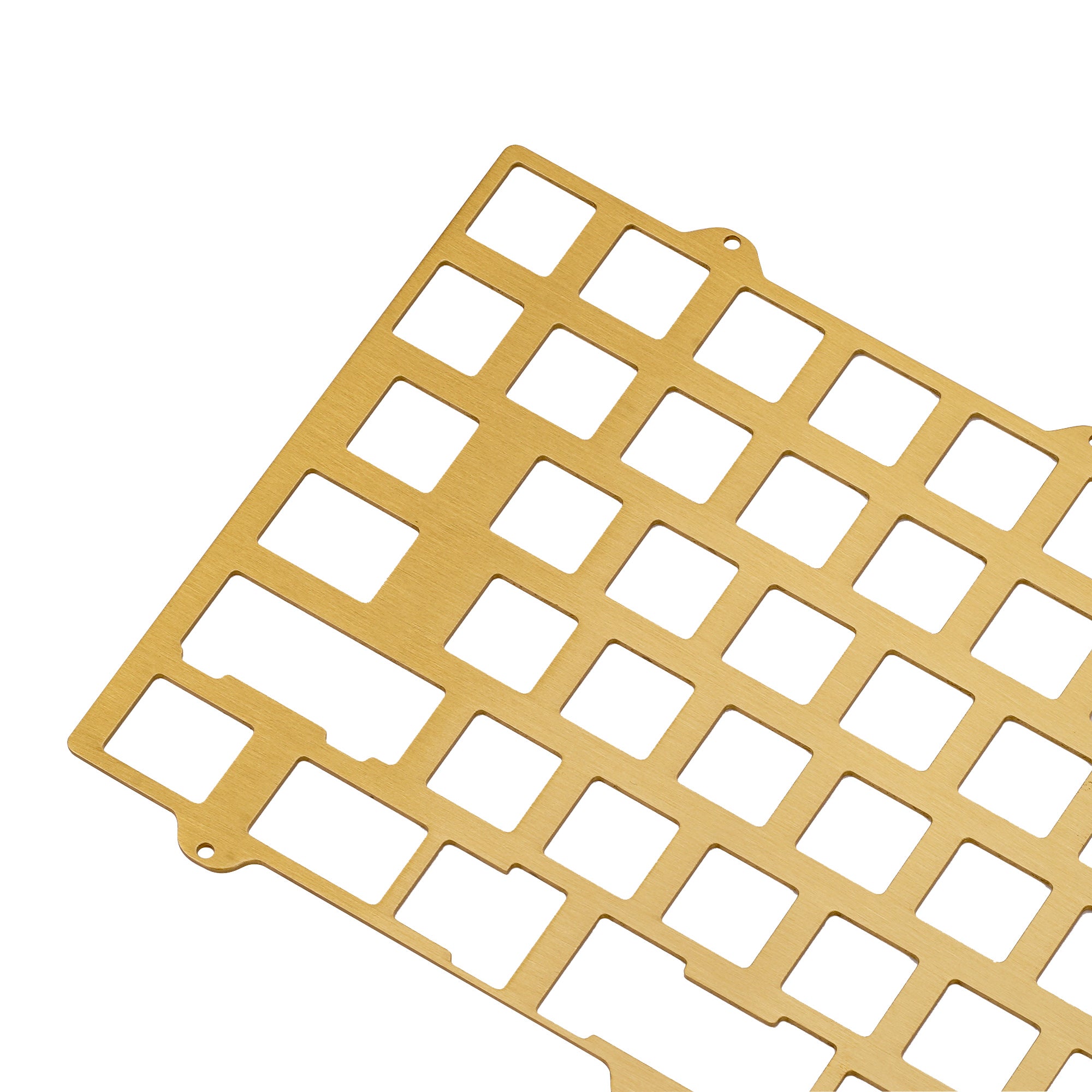 KBD75 V3.1 Aluminum/ Brass/Polycarbonate Plate – KBDfans® Mechanical ...